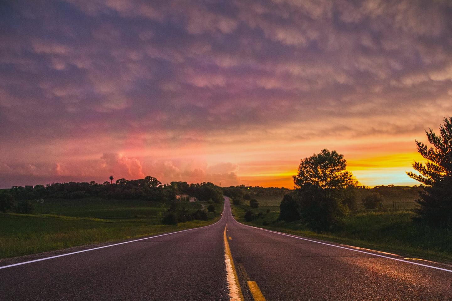 Empty road